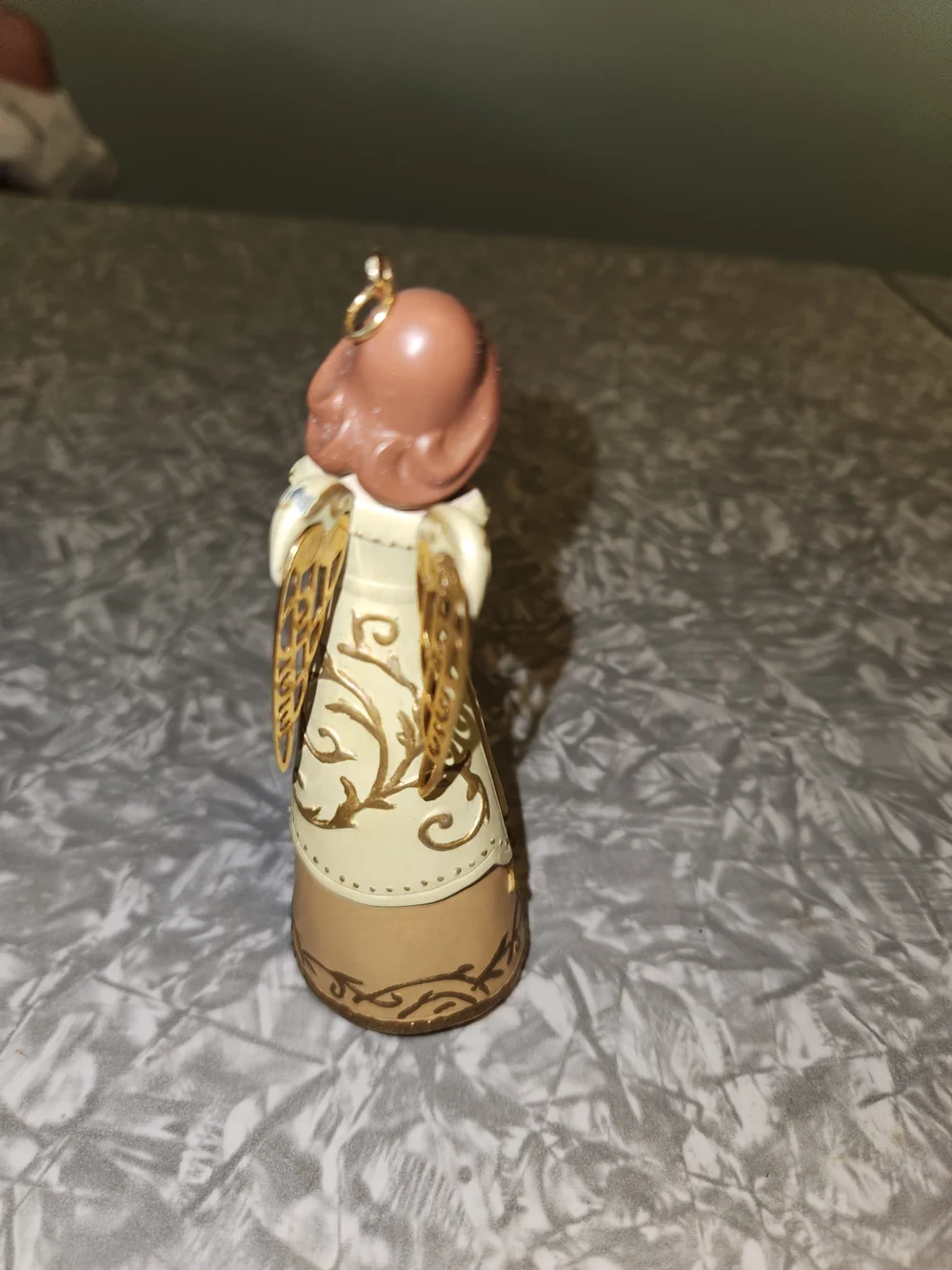 2005 Hallmark Pink and Cream Decorative Angel Ornament